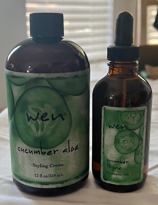 Wen Cucumber Oil & Styling Cream