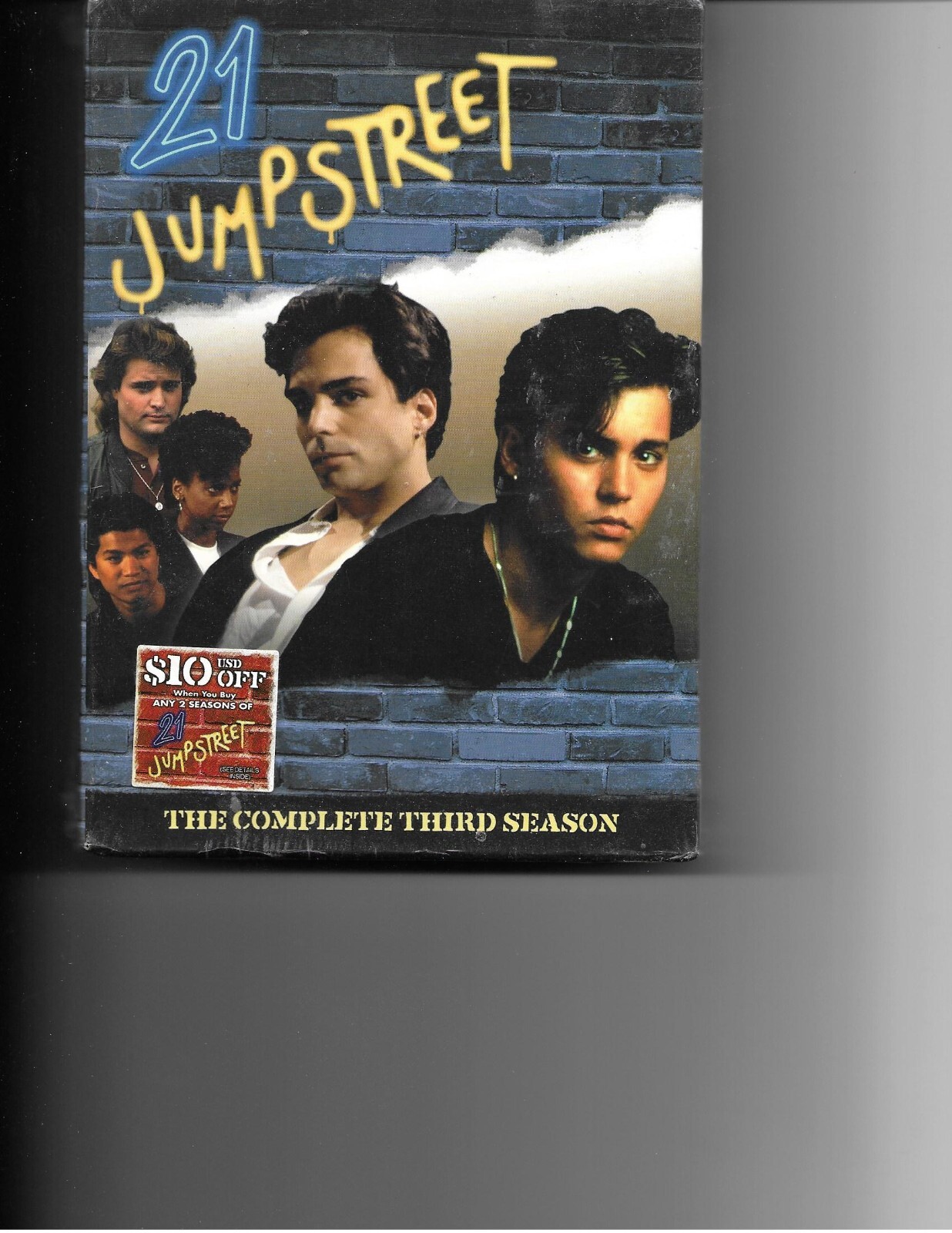 Johnny Depp 21 Jump Street complete 3rd season DVD Box Set
