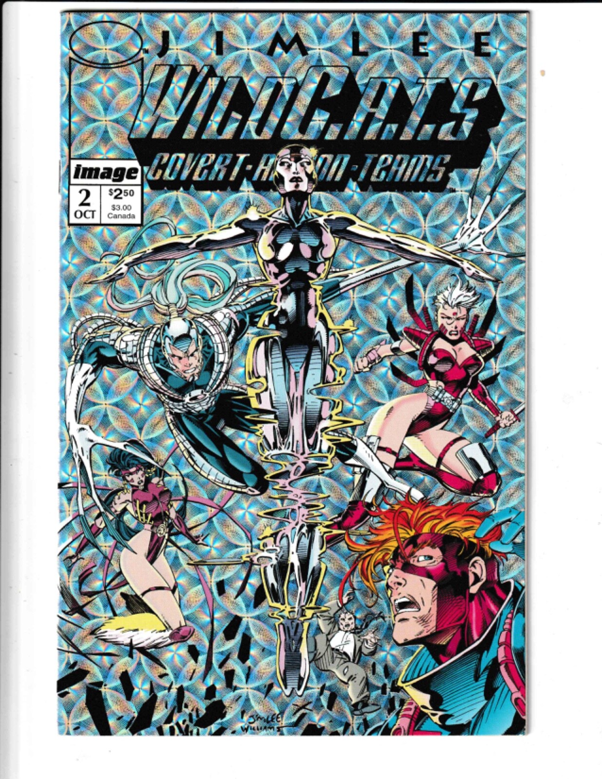 OCT #2 1992 WILDCATS COVERT ACTION TEAMS BY JIM LEE - FIRST