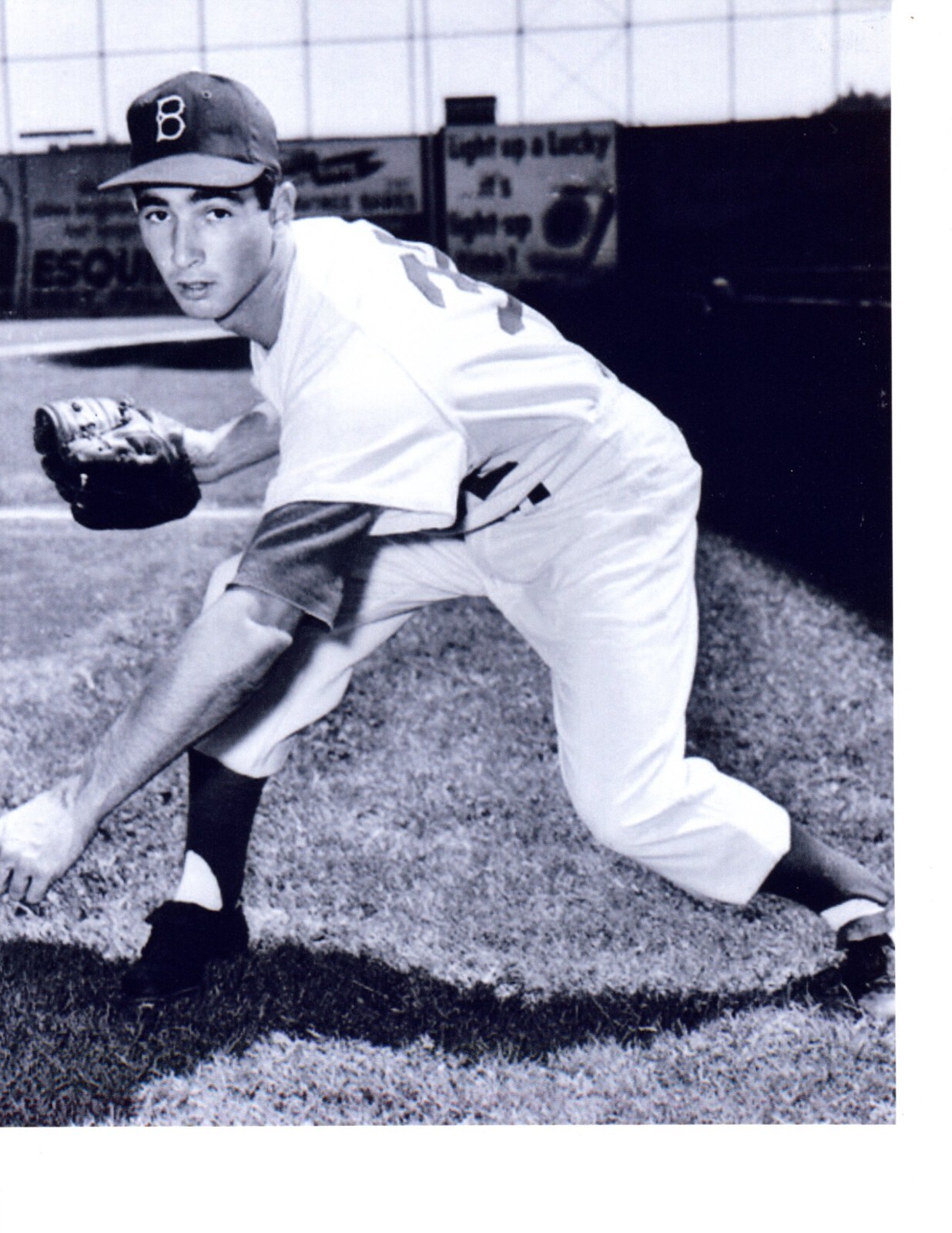 BROOKLYN DODGERS 8X10 PHOTO SANDY KOUFAX BASEBALL HOF USA | eBay