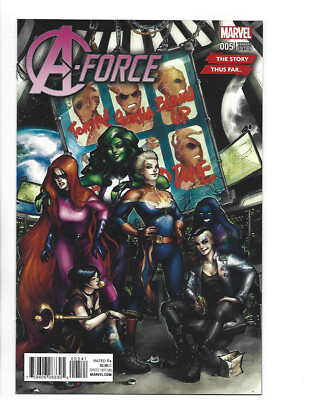 A-FORCE  # 5 * VARIANT * MARVEL COMICS * 2016 * NEAR MINT