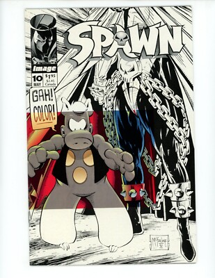 Spawn #10 Comic Book 1993 NM- Todd McFarlane Image Cerebus Comics