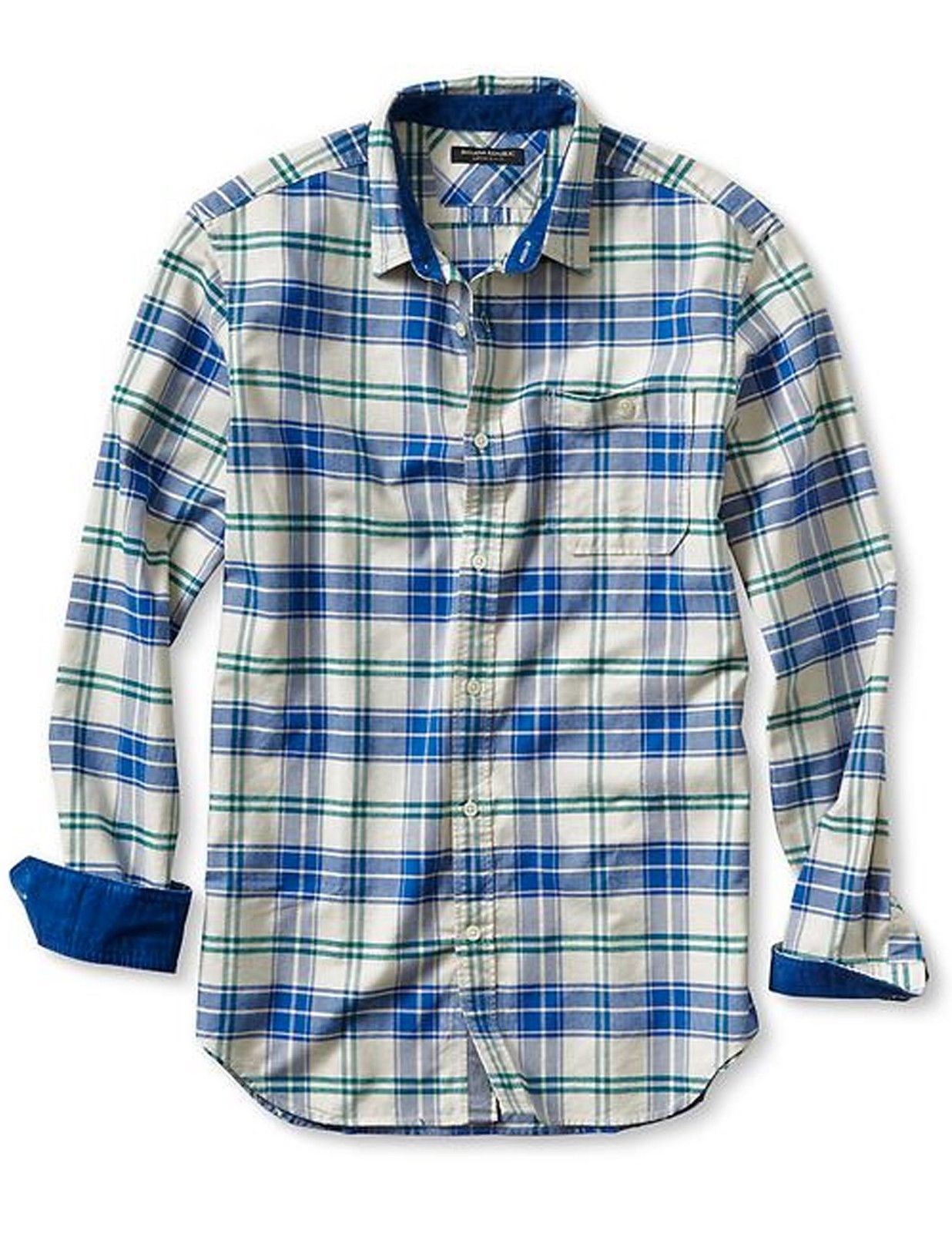 Banana Republic Casual Button-Down Shirts for Men