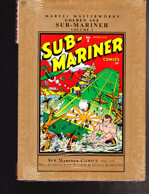 Marvel Masterworks SUB-MARINER VOLUME 2 SEALED HARDCOVER 