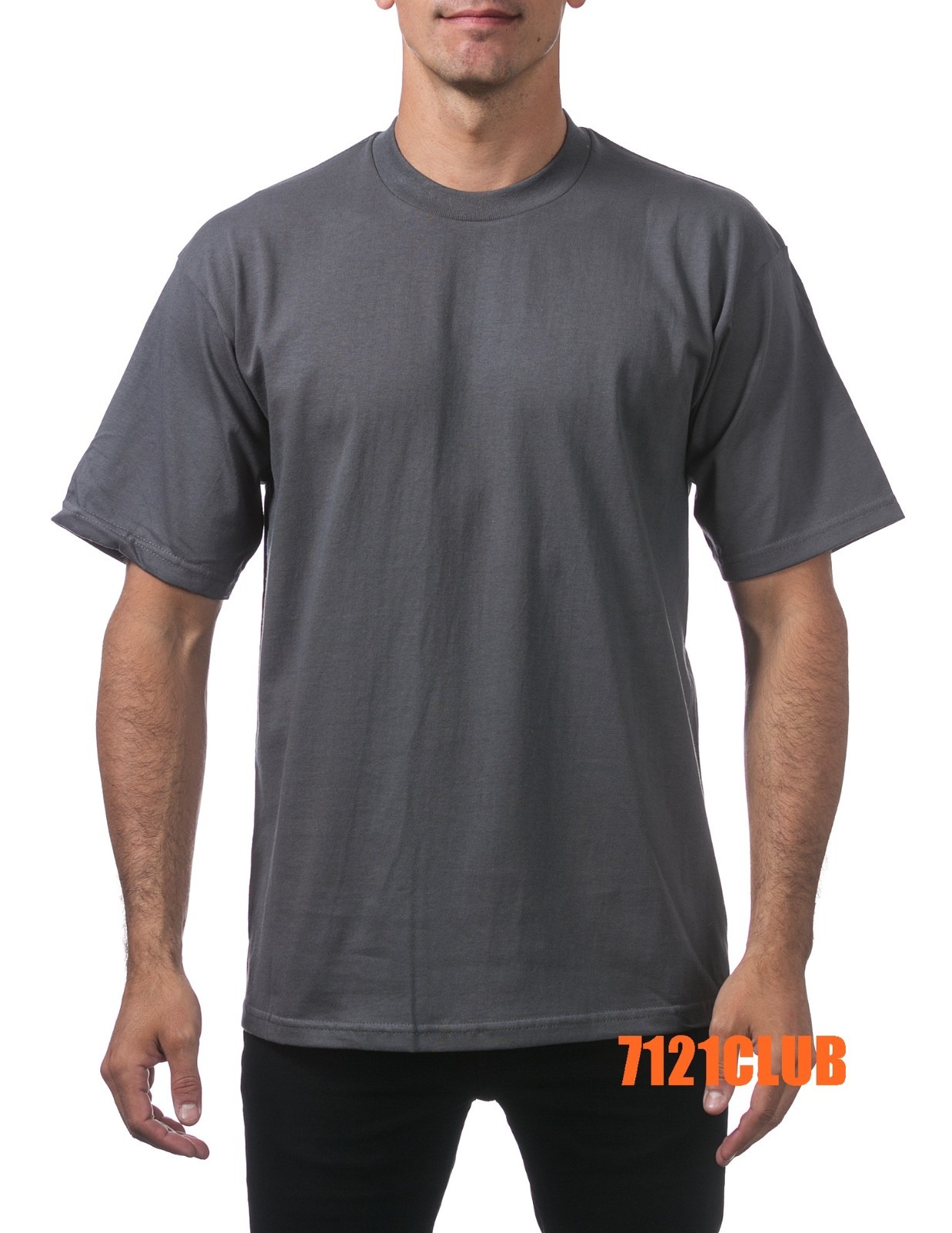 SHIRT PROCLUB MEN HEAVYWEIGHT PLAIN TEE 