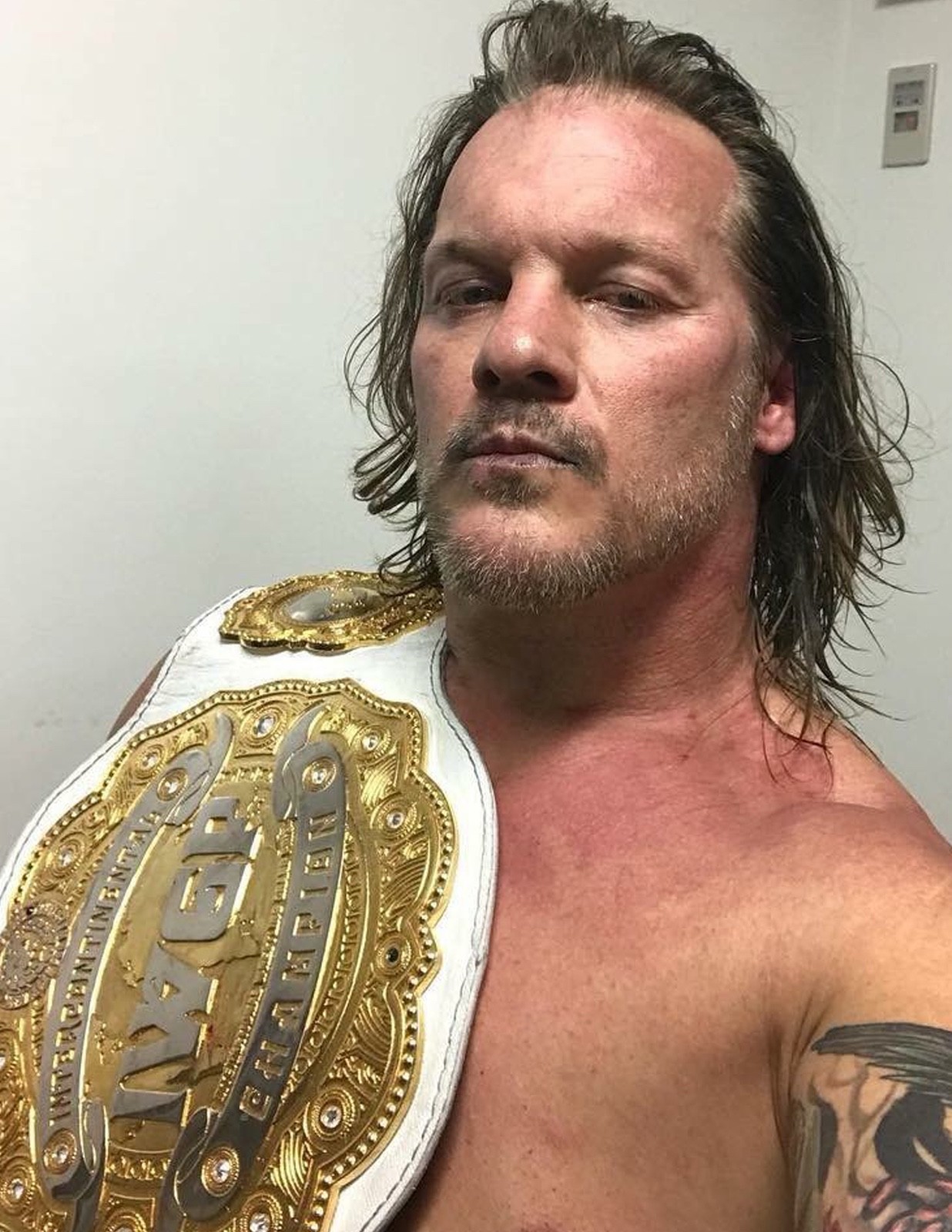 Chris Jericho Wrestling 8x10 Photo NJPW Champion New Japan