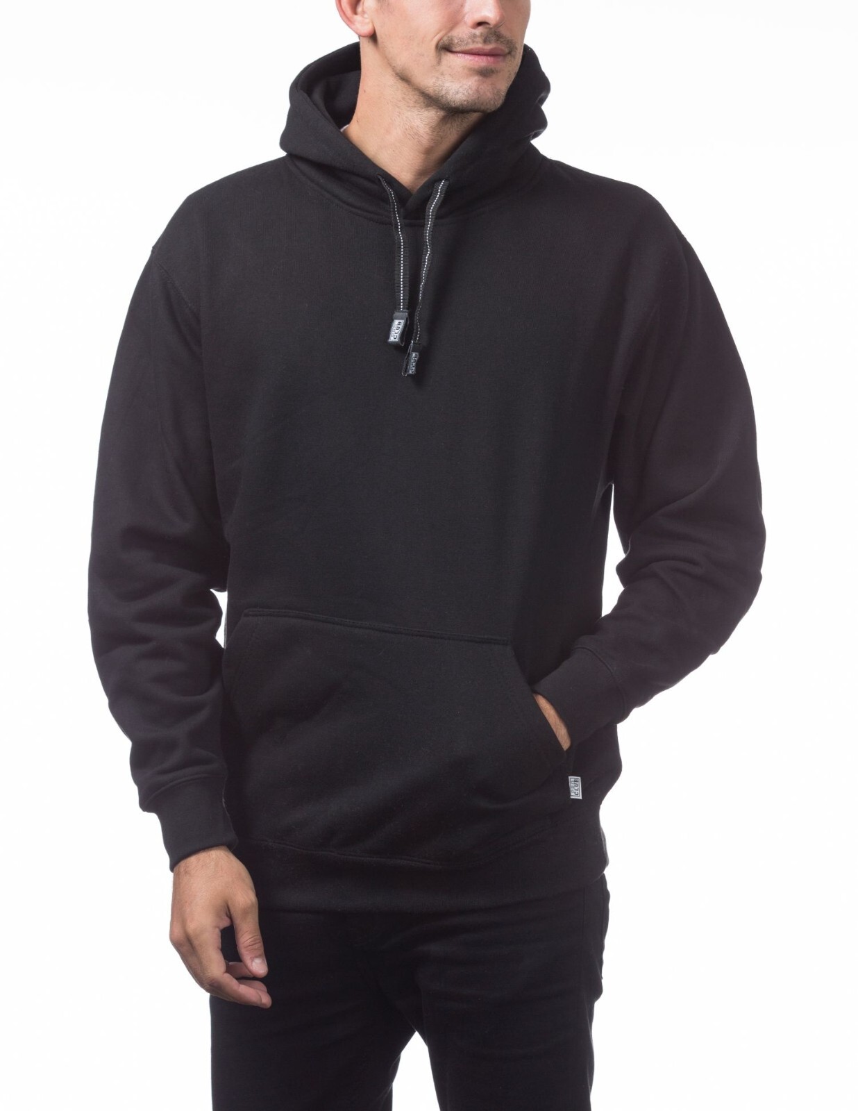 Pro Club Men's Heavyweight Plain Pullover Hoodie Hooded Sweatshirts Sweater