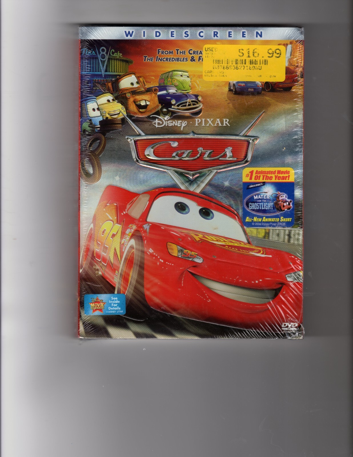 PIXAR Cars DVD付きTV 本体　中古品　送料込 Amazon.com: カーズ [DVD] : Movies & TV
