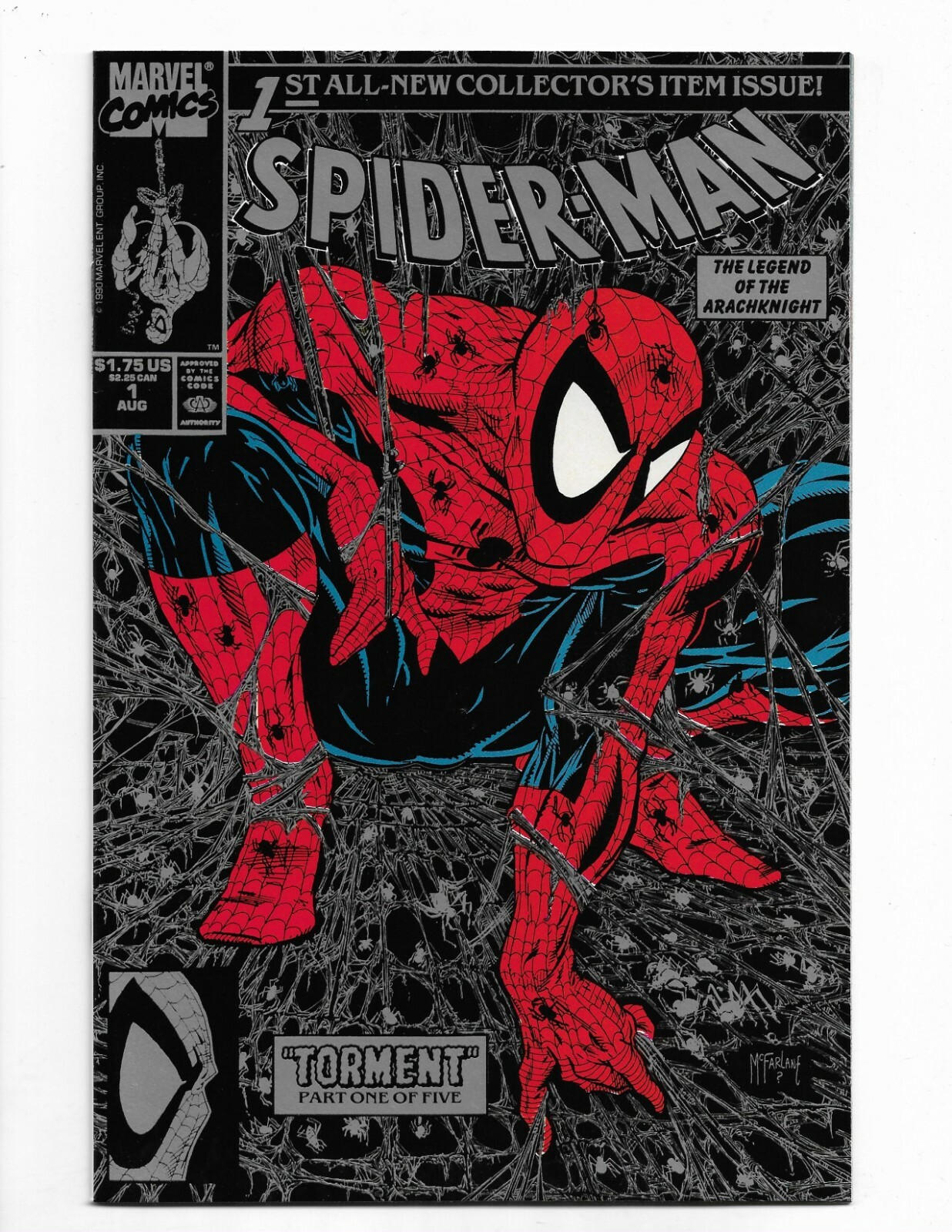 スパイダーマン 1 Spider-Man #1 Silver Edition | eBay