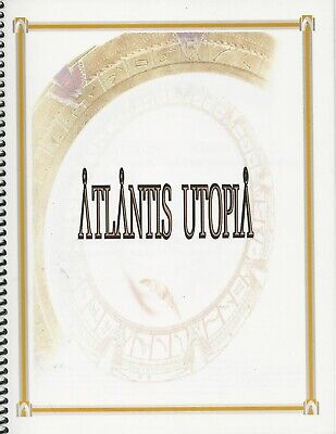 Stargate Atlantis Fanzine ''Atlantis Utopia 1'' Gen 2005 Sheppard McKay