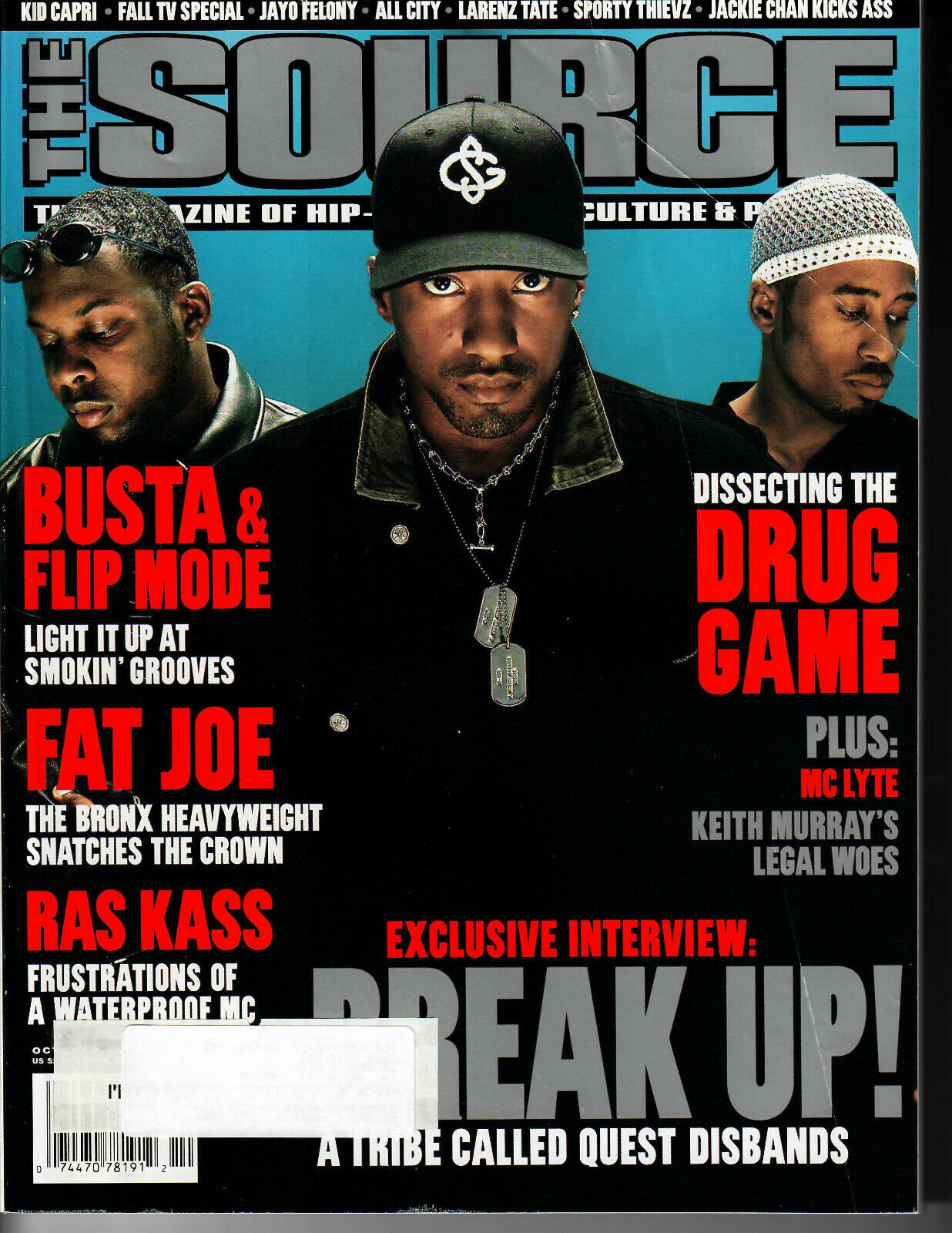 The SOURCE Magazine #109 October 1998 Tribe Called Quest The SOURCE Magazine #109 October 1998 Tribe Called Quest