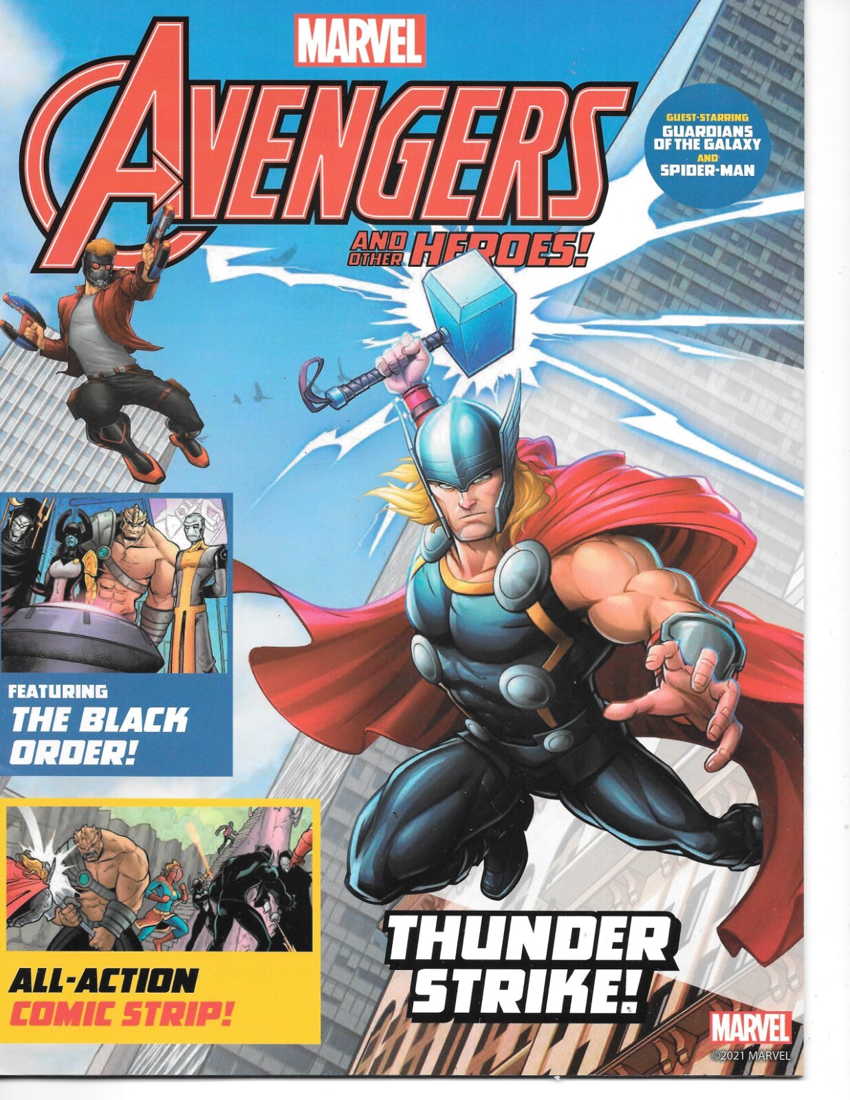 Marvel Avengers and Other Heroes Magazine 2021 Marvel