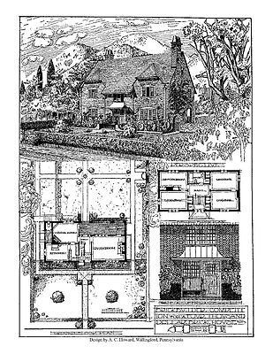 House Design Competitions Book 8 Drawings A House of Brick of Moderate Cost 1910