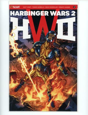 Harbinger Wars 2 #2 J.G. Jones Cover Valiant Comics 2018