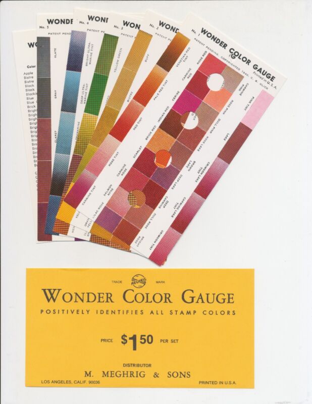 Wonder Color Gauge Old New Stock 