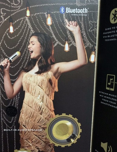 FAO Schwarz Bluetooth Vintage Microphone. New In The Box.