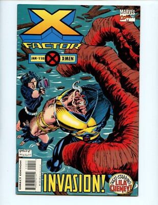 X-Factor #110 Comic Book 1995 VF/NM John Francis Steve Epting Marvel Guido X-Men