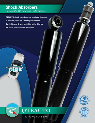 Pair of 2 Rear Shock Absorber For 2015-2023 Ford Transit-350