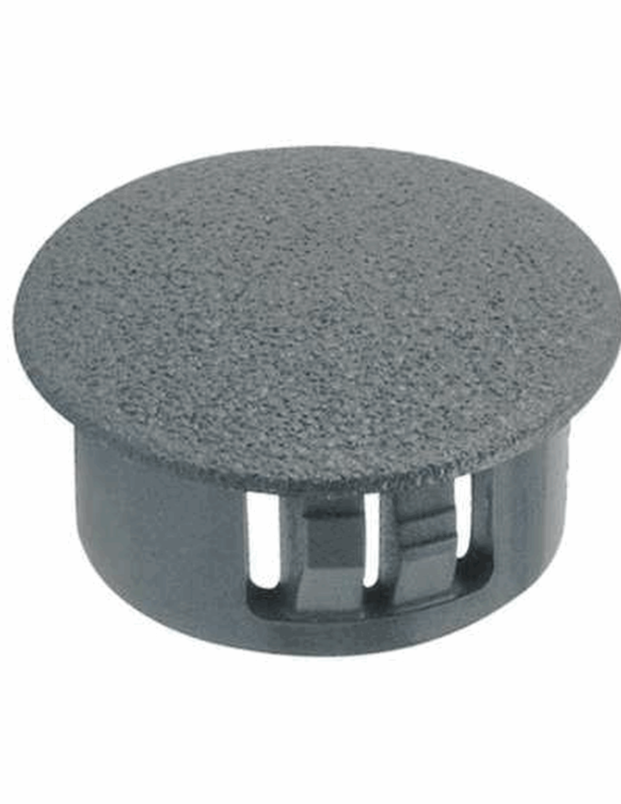 5/16" Nylon Locking Hole Plugs, Black Dome Plugs Matte Finish eBay