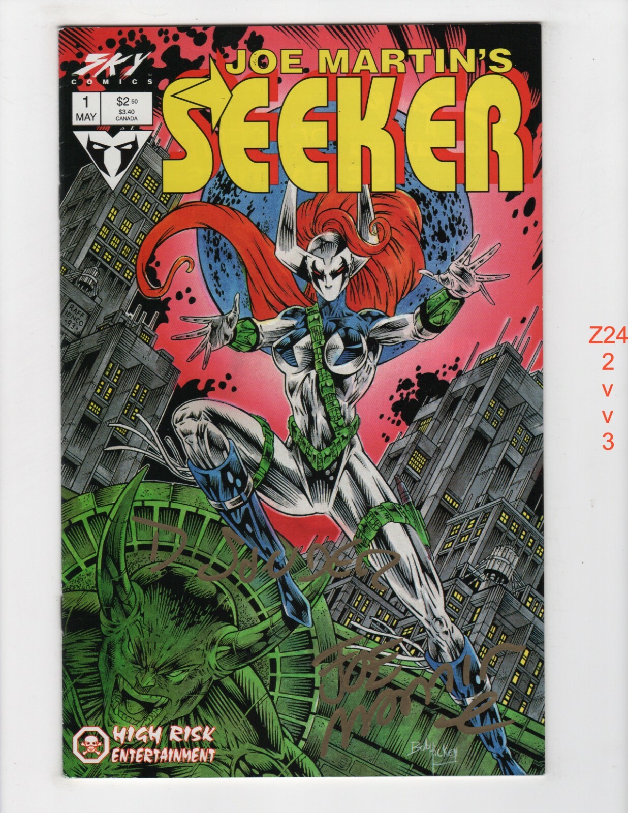 Seeker #1 VF 1994 Sky z2423 | eBay