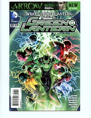 Green Lantern #17 Comic Book 2013 VF/NM Doug Mahnke DC Agent Orange Comics