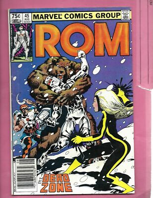 Rom Spaceknight #45 1983 CANADIAN PRICE VARIANT Newsstand Rare