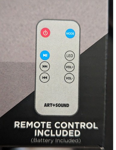 Brand New! Art+Sound 32" LED Wireless Sound bar with Sound Reactive LED Lights