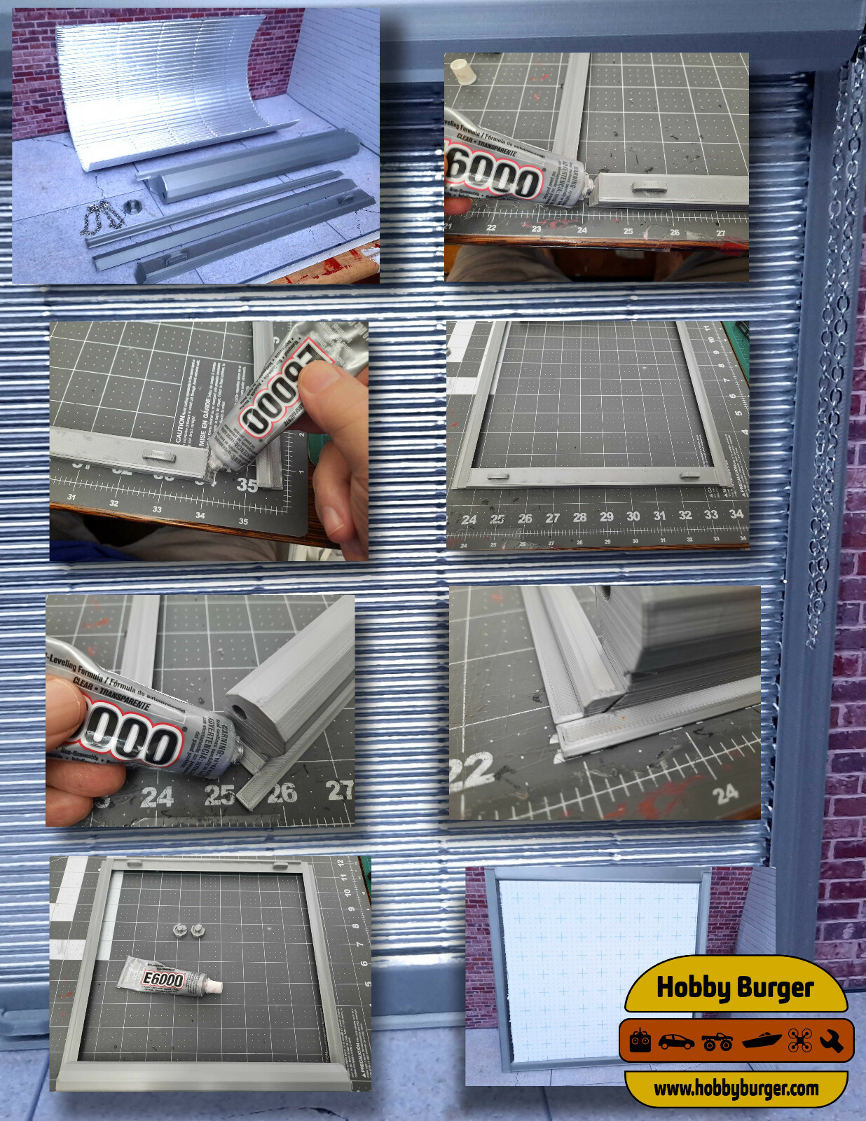 Shop Door Model Prop Kit 1/12 Scale Garage Display Diorama Dollhouse Accessory