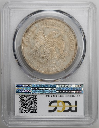 1875-CC T$1 Trade Dollar PCGS Genuine AU Detail