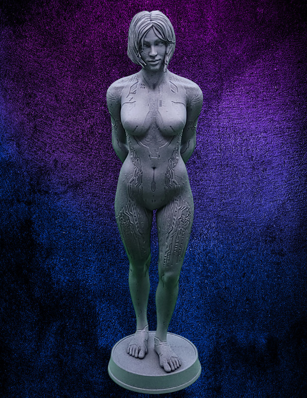 Cortana | Halo Collection | High Quality Resin | Pose