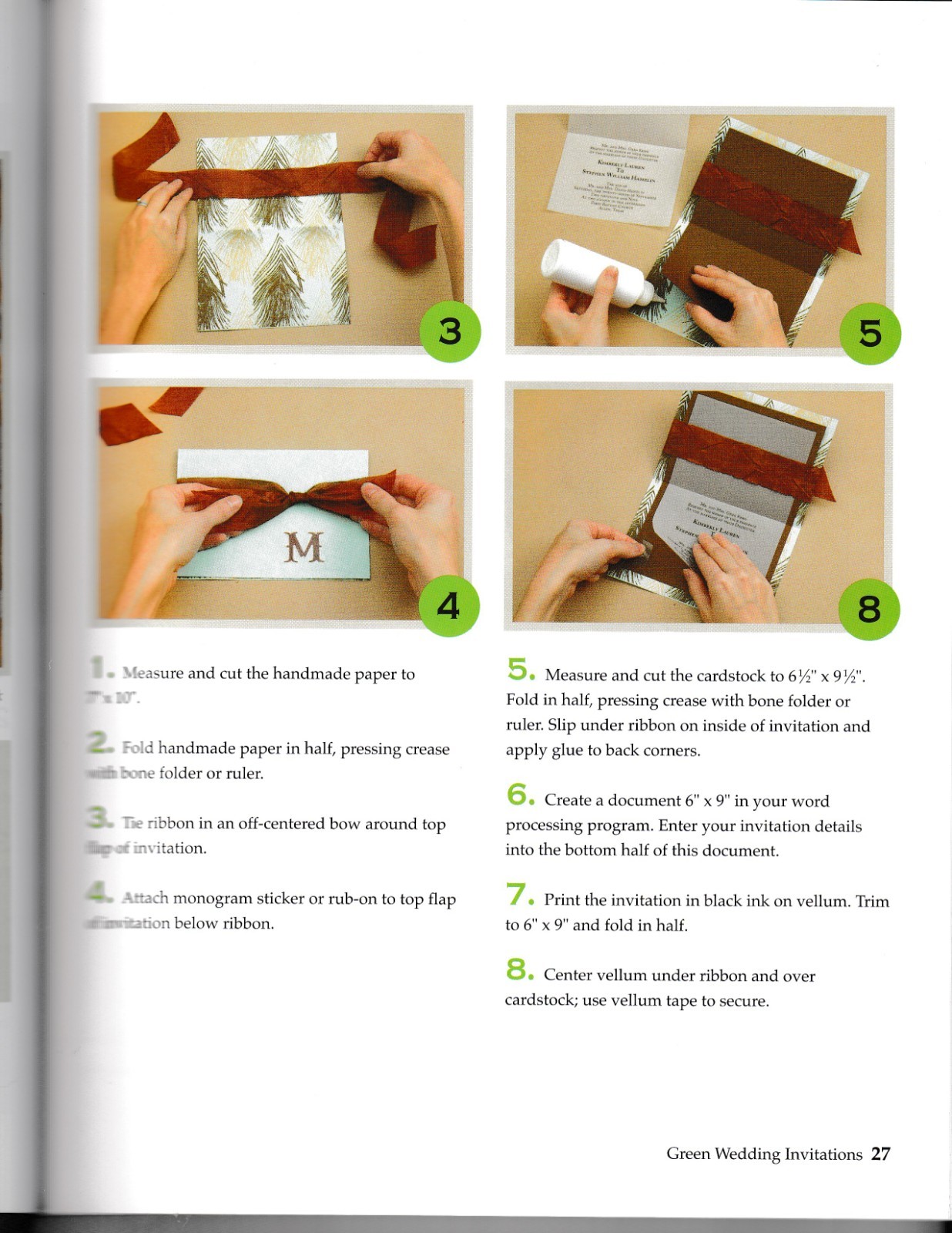 The Green Wedding Guide | Leisure Arts 4638