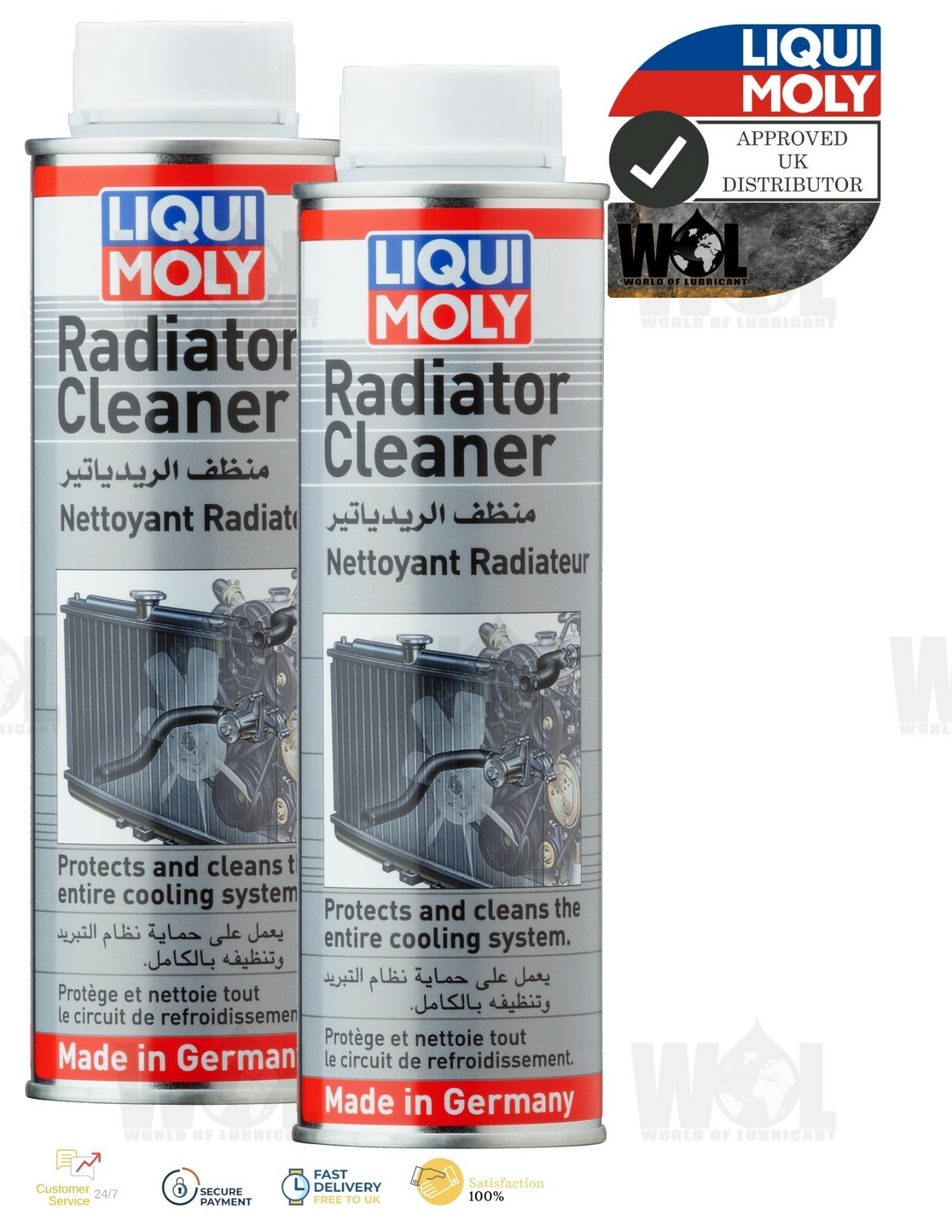 Liqui Moly Radiator Cleaner Flush 300ml Cleans & Removes Deposits