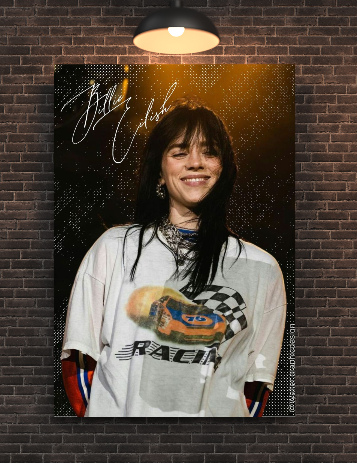 Billie Eilish ポスター 布 Billie Eilish 布 ポスター 2025 ビリーアイリッシュ - メルカリ