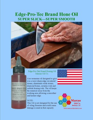 EDGE-PRO-TEK HONING OIL, Sharpening Oil, Honing, 2oz Bottle, Oil