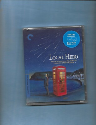 Local Hero Burt Lancaster William Forsyth Criterion Blu Ray DVD Ac