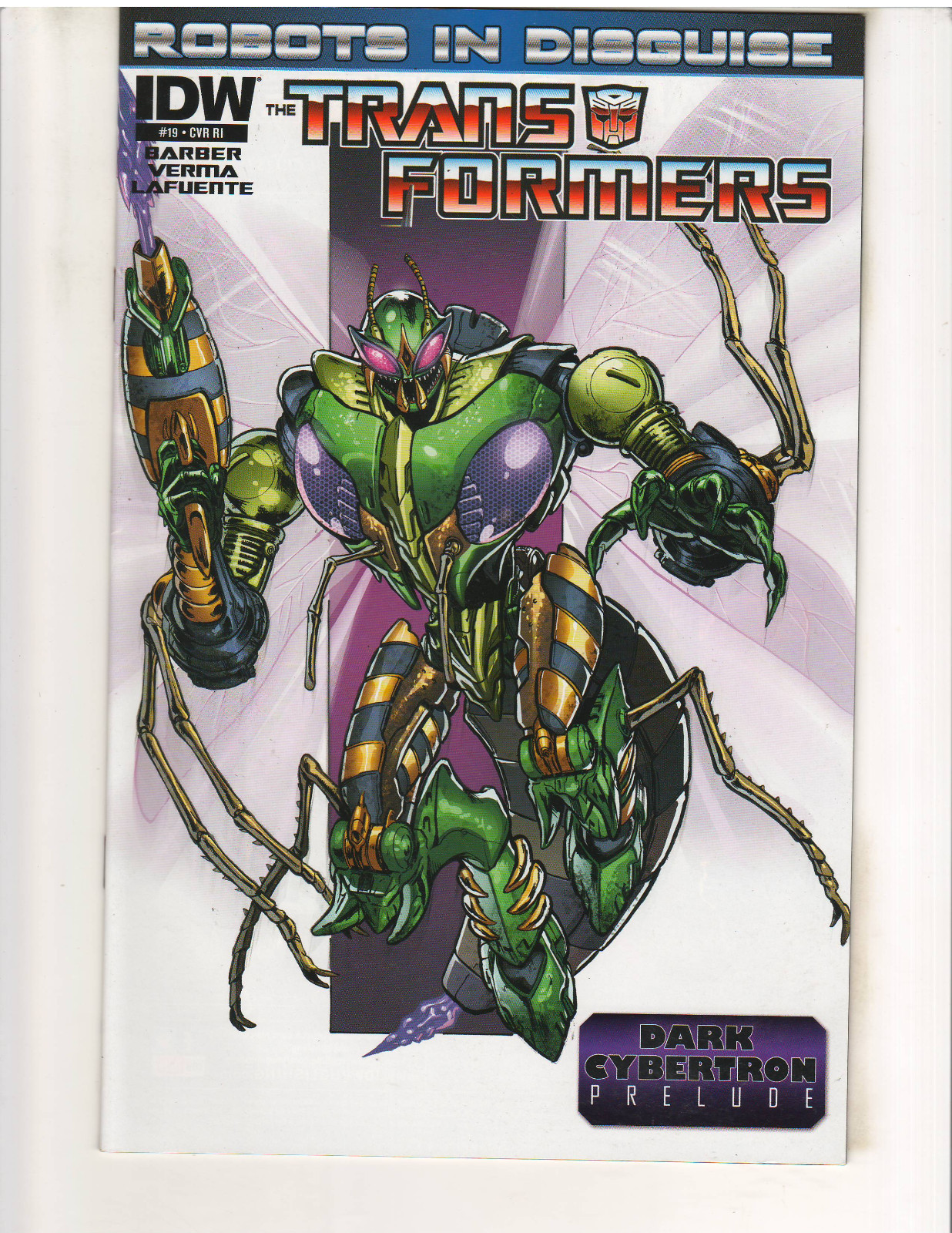 TRANSFORMERS ROBOTS IN DISGUISE #19 1:10 RETAILER VARIANT
