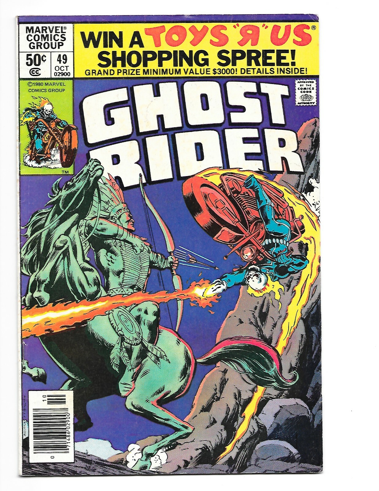 Marvel Ghost Rider #49 (Oct. 1980) Mid Grade | eBay