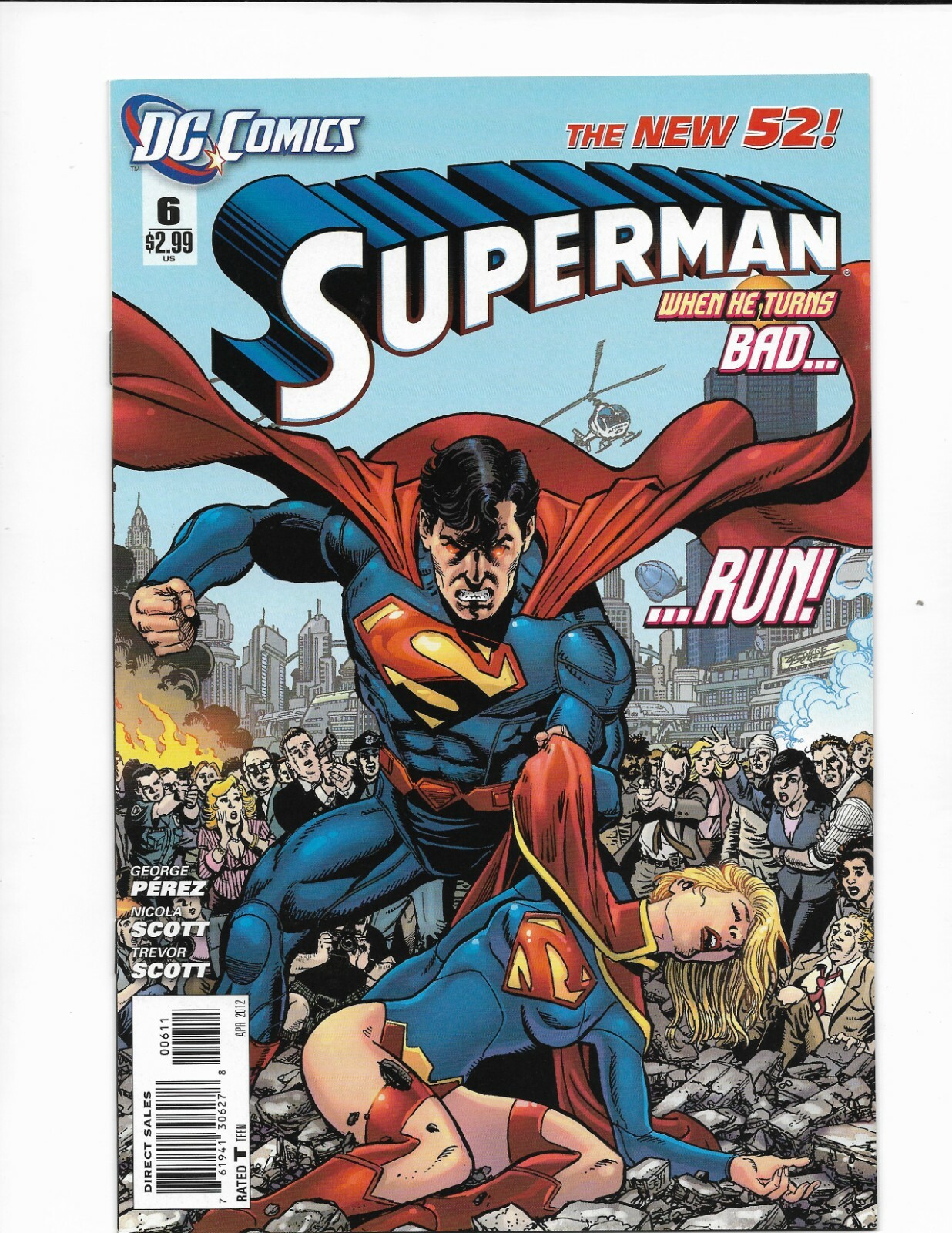 Superman #6 DC Comics 2012 The New 52 George Perez | eBay