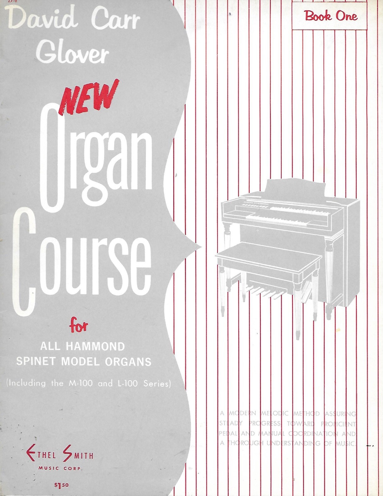 5 SONG & INSTRUMENTAL SOFT BACK BOOKS FOR ORGAN - HAMMOND SPINET - EXCELLENT