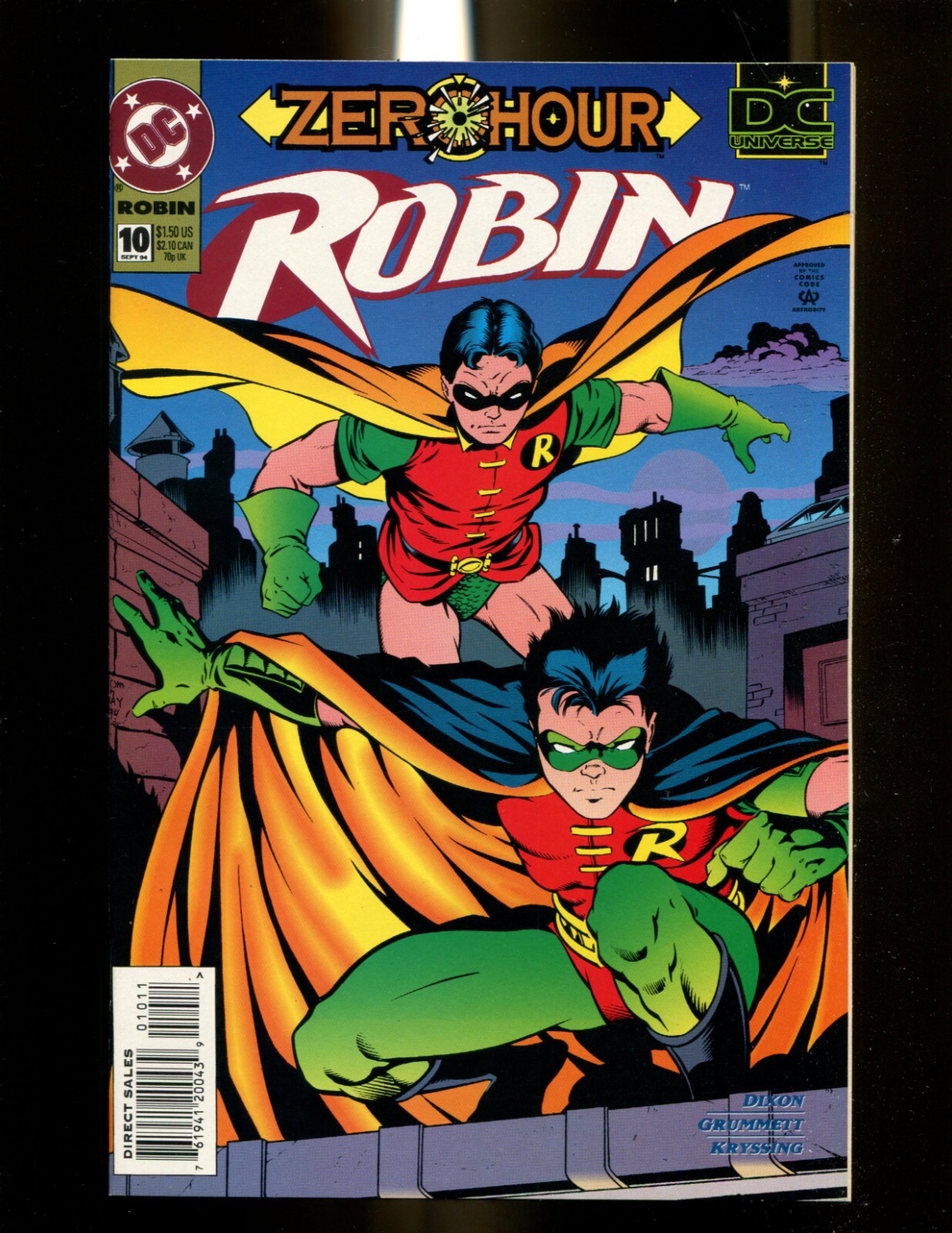 ROBIN 10 (9.8) ZERO HOUR DC (b063) | eBay