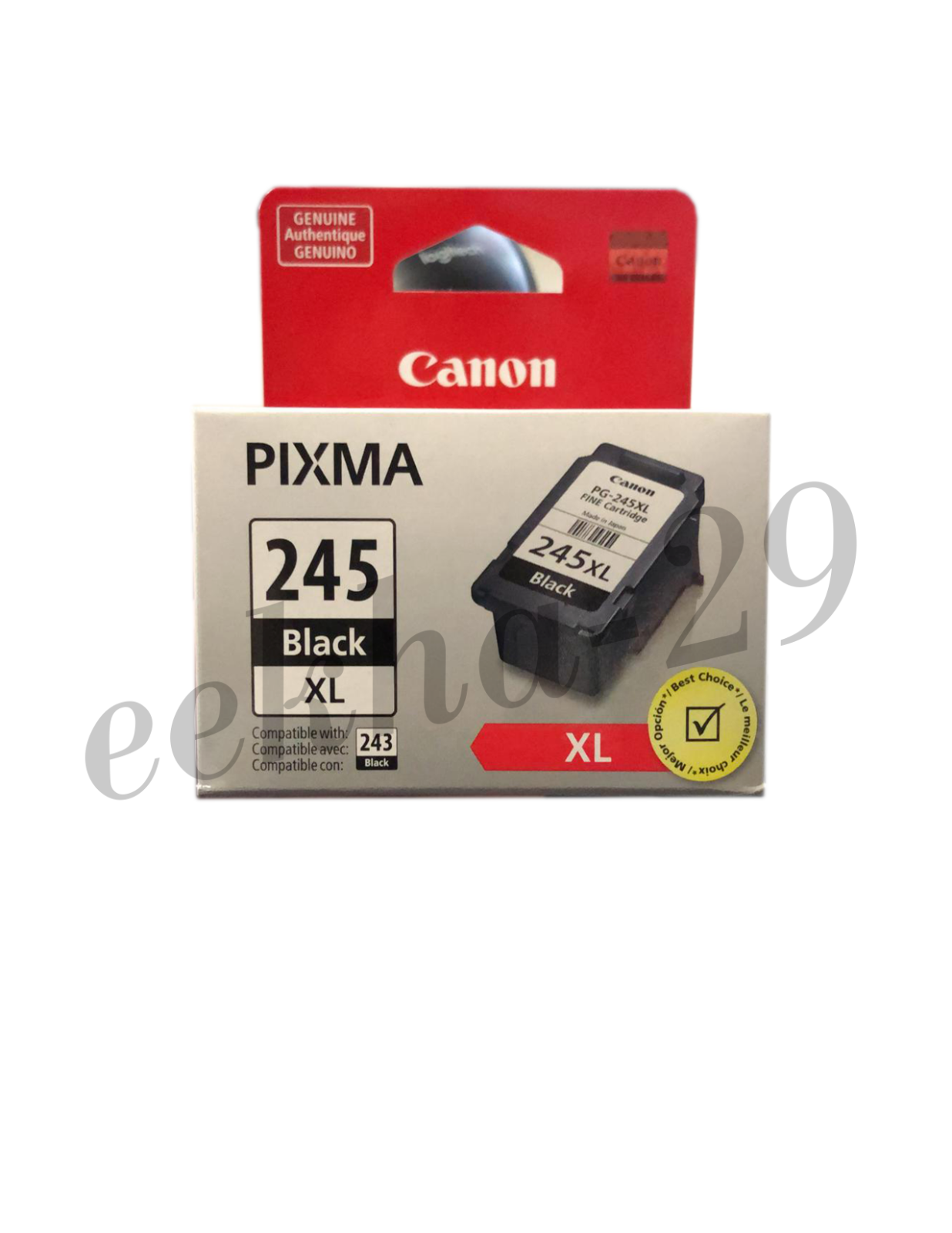 Canon PG-245XL 245XL High Yield Black Ink Cartridge New