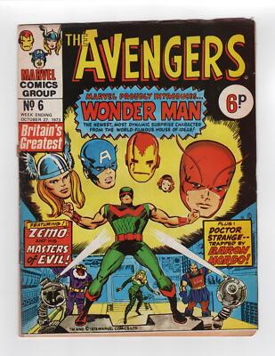 1964 MARVEL AVENGERS #9 + STRANGE TALES #117 1ST APP OF WONDER MAN KEY RARE UK