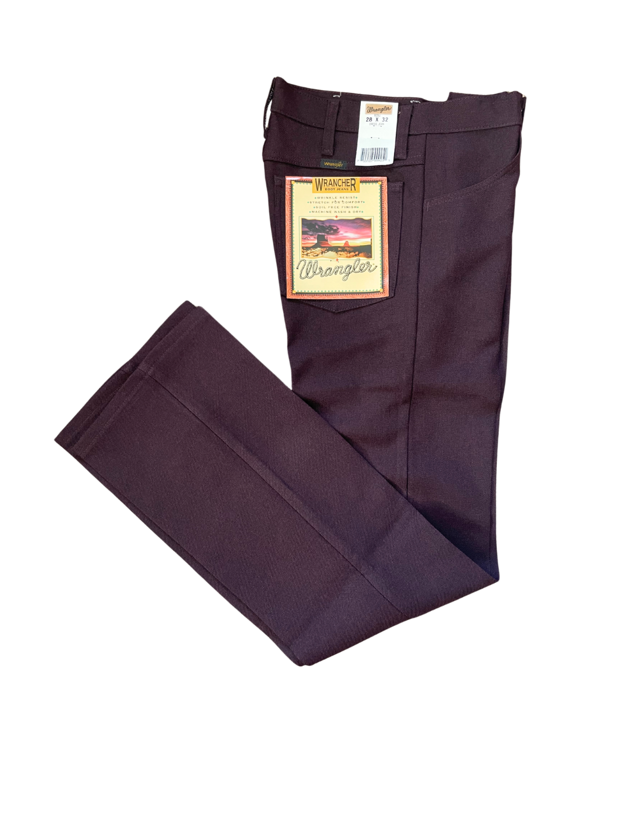 パンツ wrangler color poly slacks smokey purple s-l400.jpg