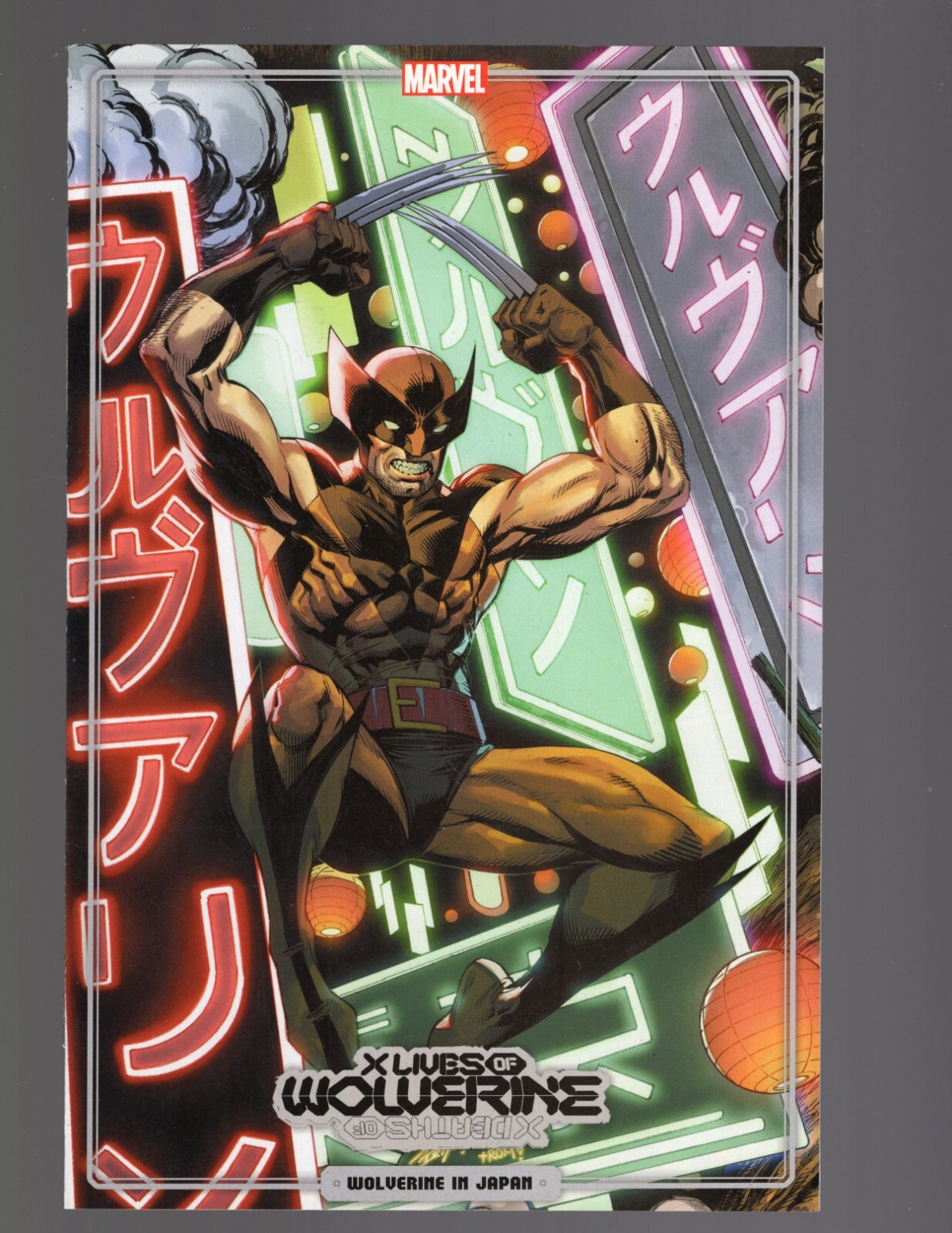 WOLVERINE #1 ダイカットヴァリアント アメコミリーフ WOLVERINE #1 ダイカットヴァリアント アメコミリーフ WOLVERINE