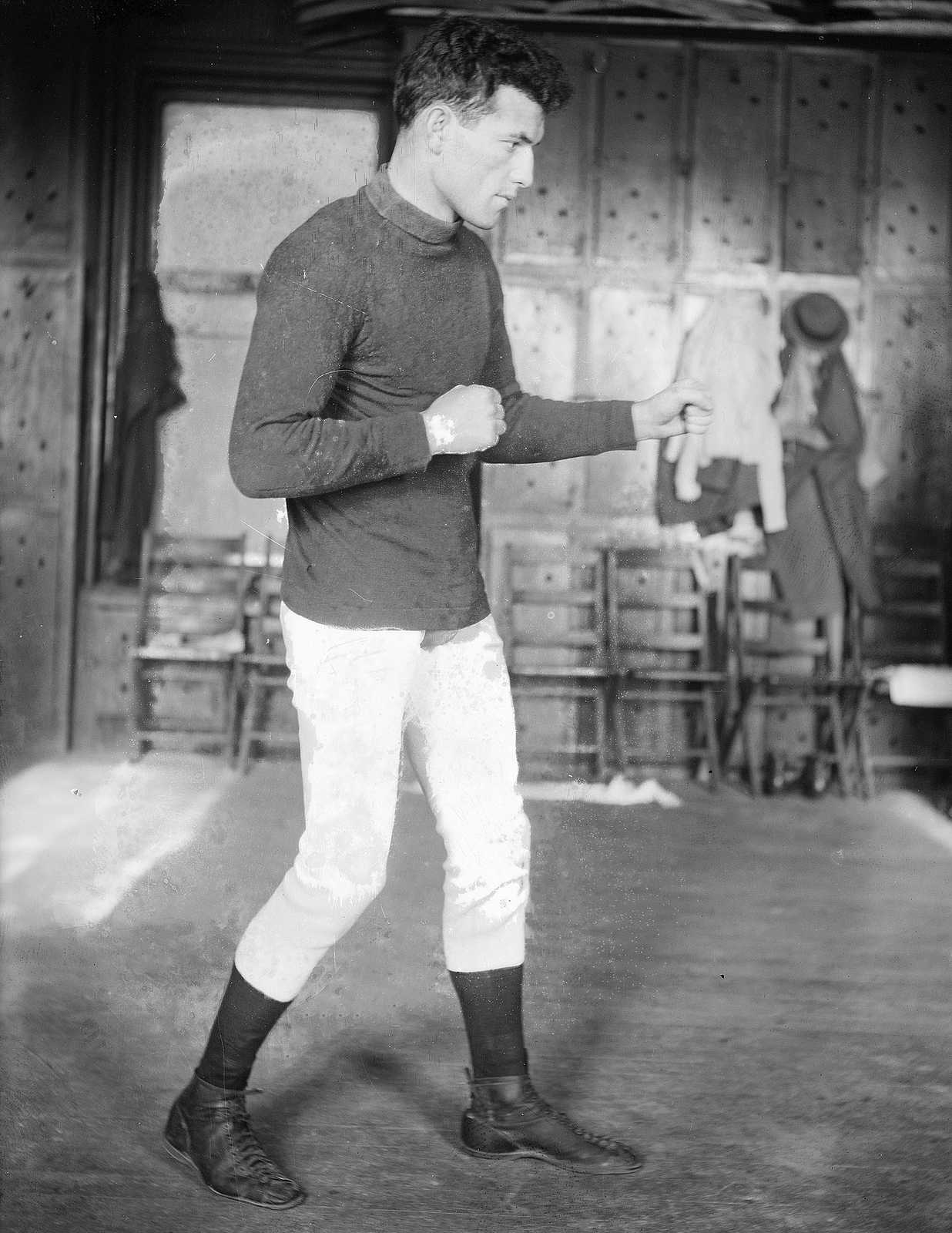 1910-1915 Boxer Packy McFarland Vintage Old Photo 8.5" x 11" Reprint