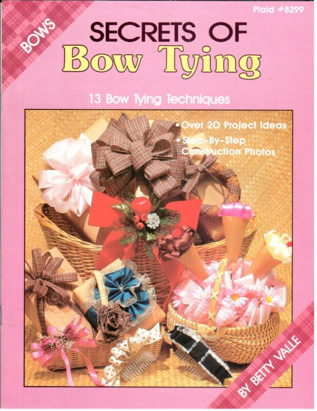Secrets of Bow Tying How to Make Tie Bows Gift