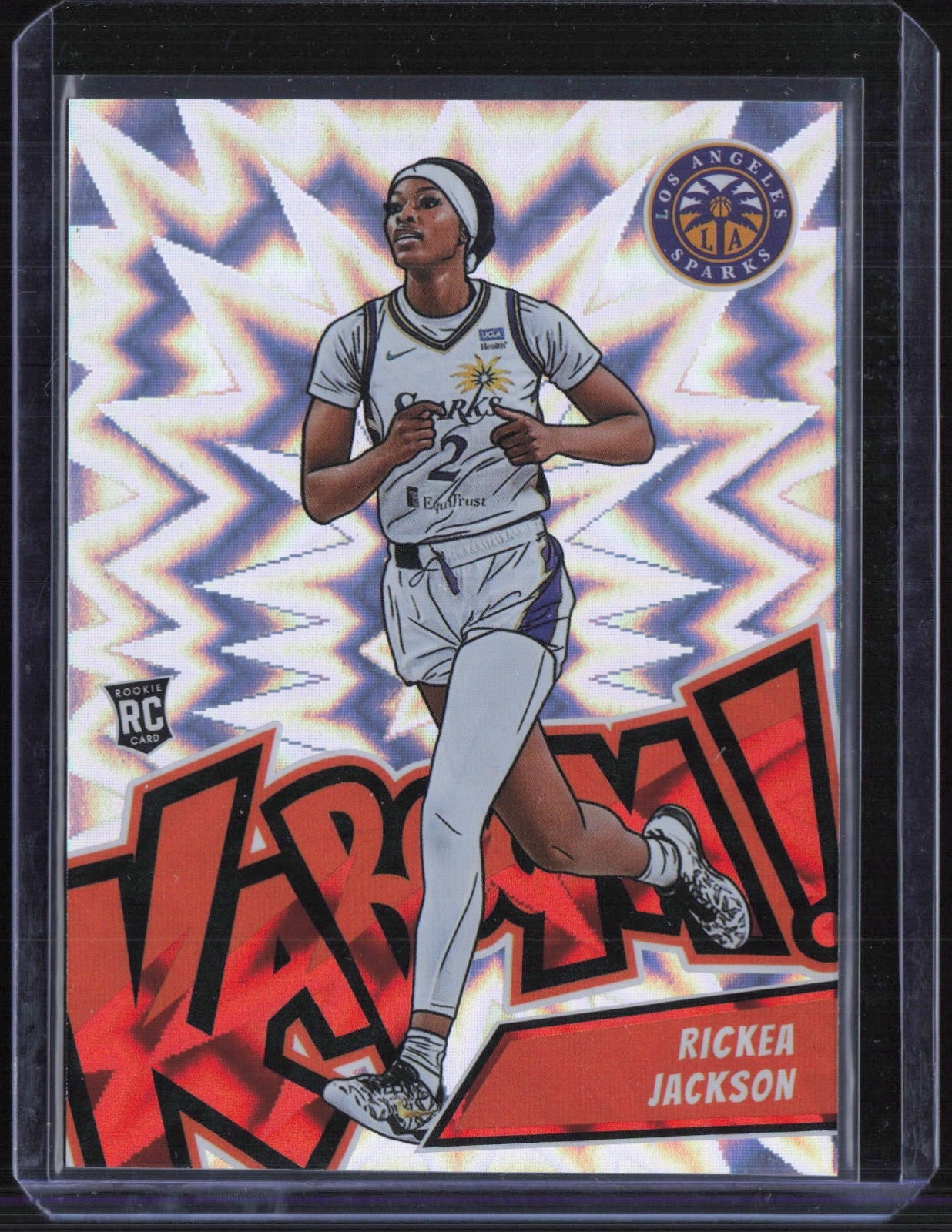 2024 Panini Kaboom! Basketball #4 Rickea Jackson RC Rookie SP Case Hit