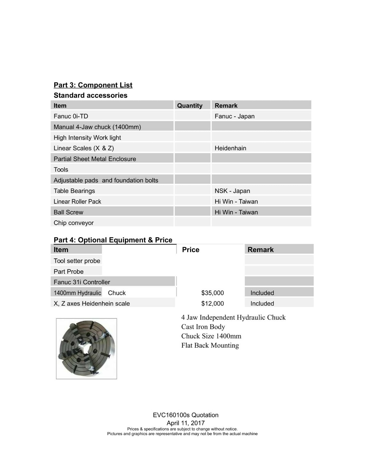 New EVC160100s CNC Vertical Turning Center