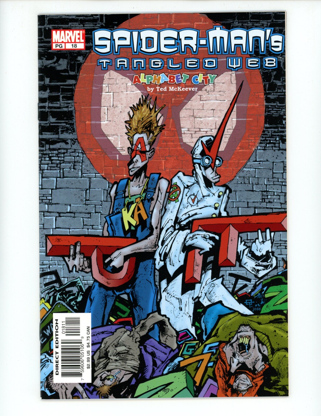 Spider-Mans Tangled Web #18 Comic Book 2002 NM Marvel