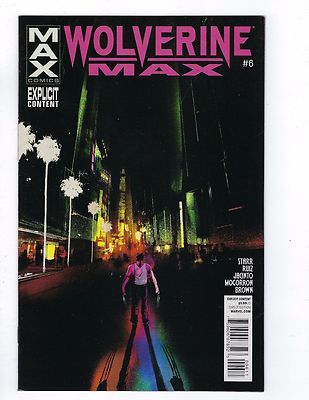 Wolverine Max # 6 Marvel Explicit Content